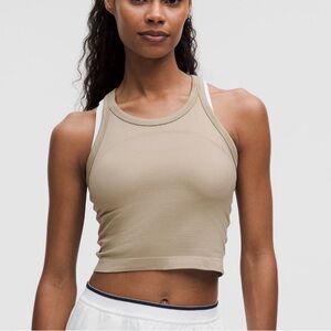 NWT lululemon Swiftly Tech Cropped Racerback Tank
Top 2.0